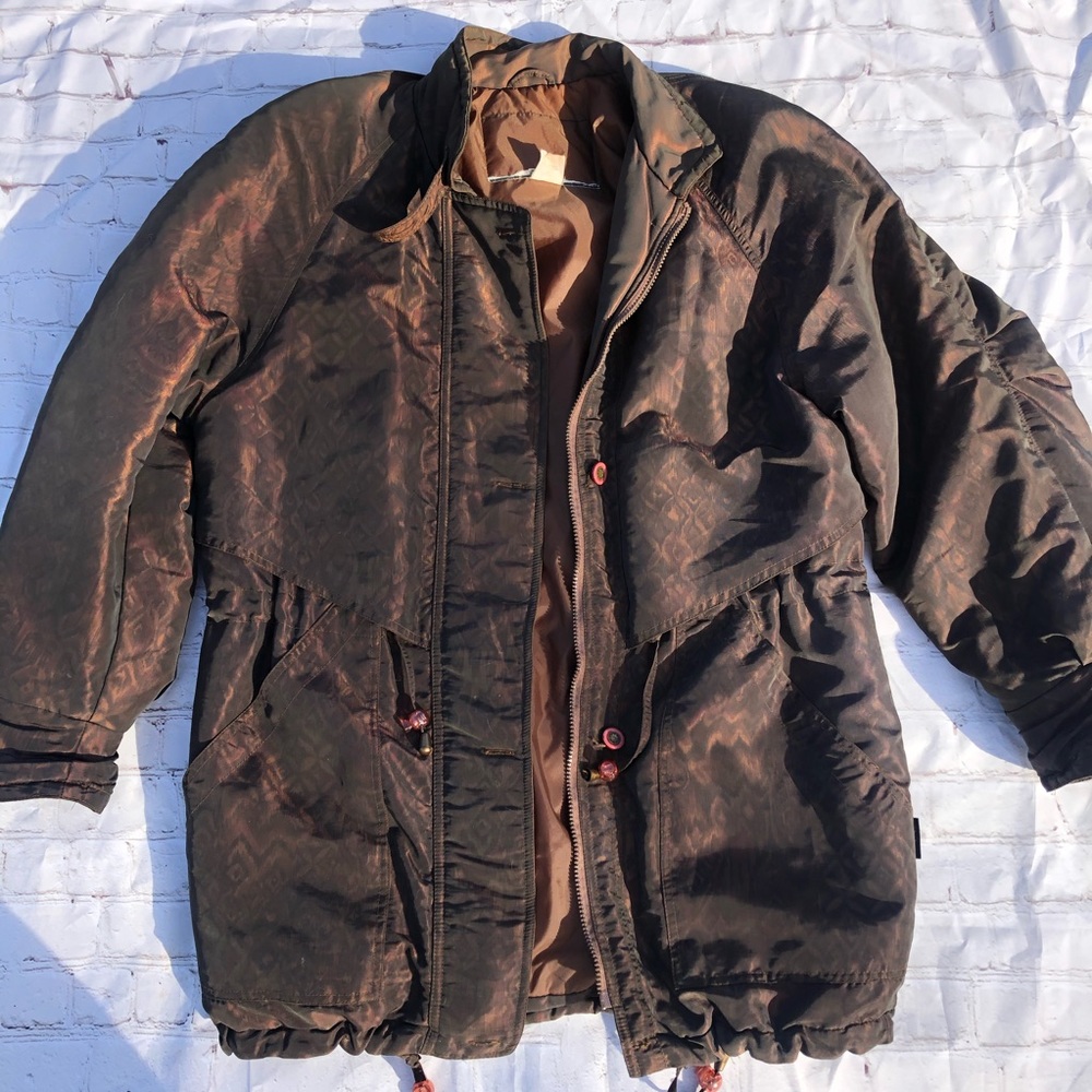 Vintage women’s bubble puffers coat size M